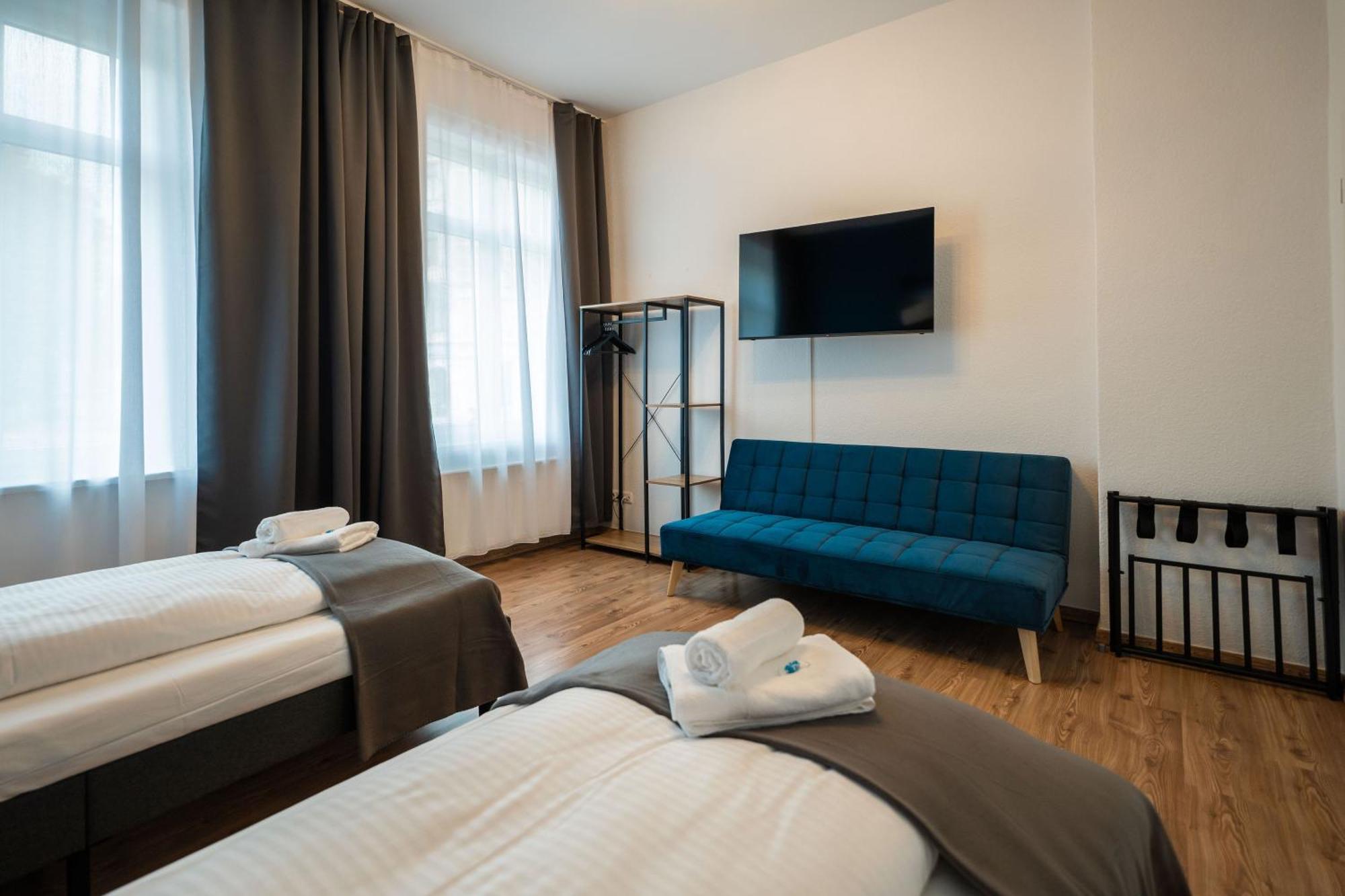 T21 - Apartment Direkt Im Zentrum Mit Parkplatz ケムニッツ エクステリア 写真