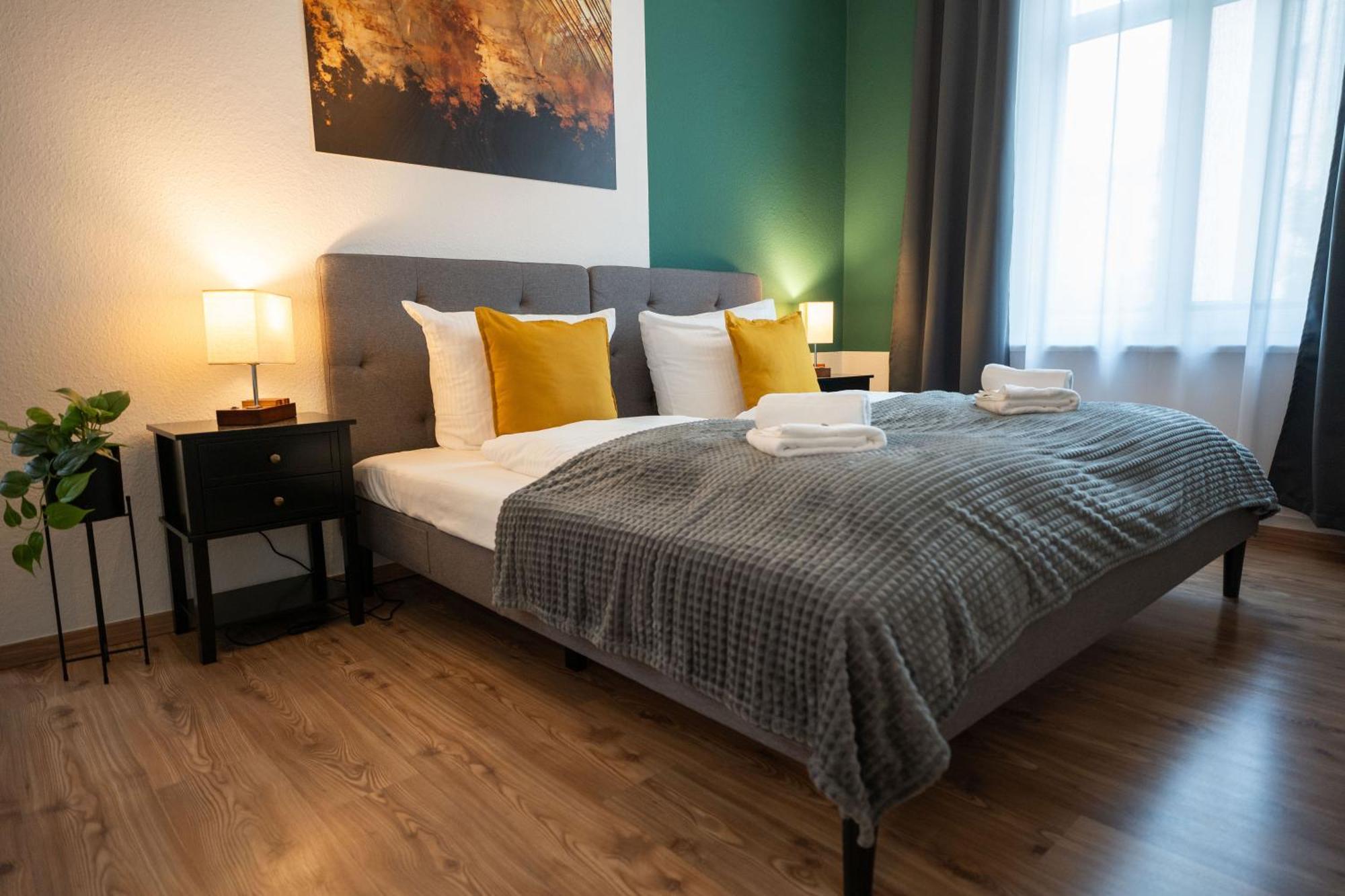 T21 - Apartment Direkt Im Zentrum Mit Parkplatz ケムニッツ エクステリア 写真